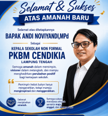Baca sambutan Kepala Sekolah